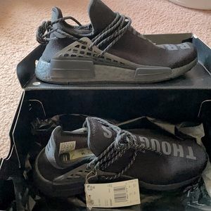 Sz 7 Pharrel X NMD Human Race ‘Triple Black’. SOLD